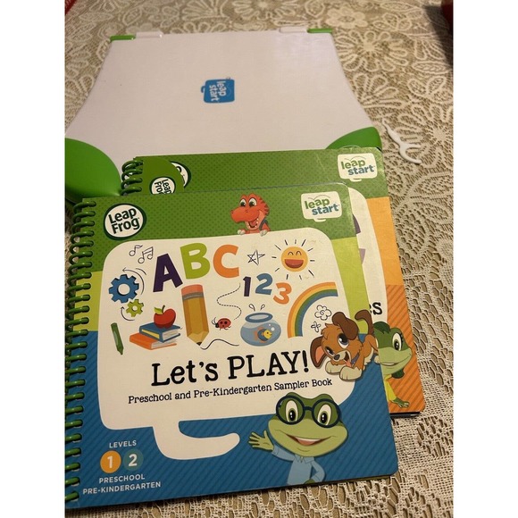 Leap Frog Leap Start Portable Learning System with 2 Books - Picture 10 of 12